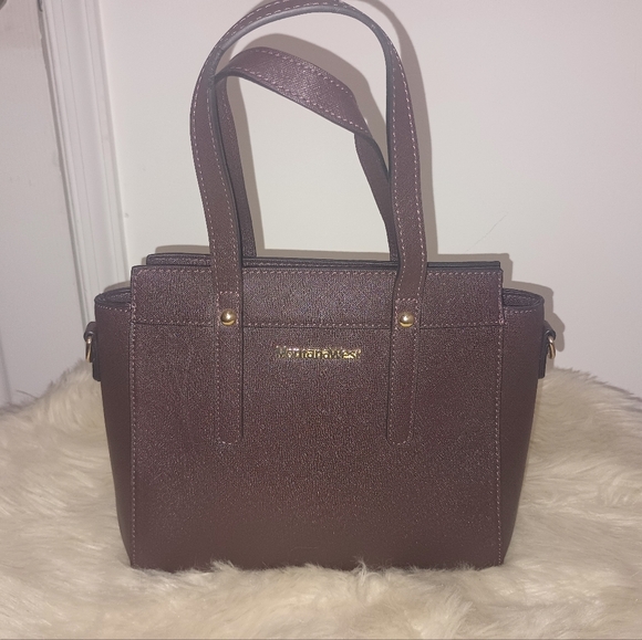 Brown Satchel with Structured Design - Picture 1 of 7